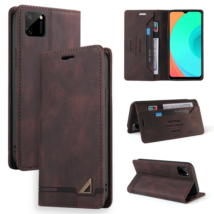 For OPPO Realme C11 Skin Feel Anti-theft Brush Horizontal Flip Leather Case with Holder & Card Slots & Wallet(Brown)
For OPPO Realme C11 Skin Feel Anti-theft Brush Horizontal Flip Leather Case with Holder & Card Slots & Wallet(Brown)