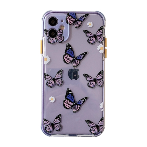 

Shockproof TPU Pattern Protective Case For iPhone 11 Pro(Butterflies)