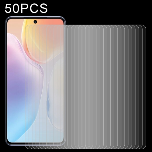 

For vivo X70 50 PCS 0.26mm 9H 2.5D Tempered Glass Film