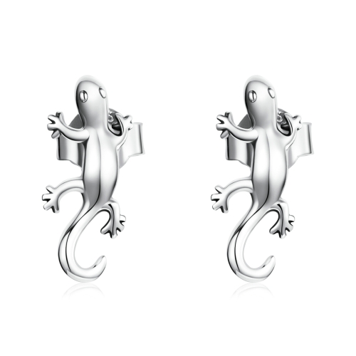 

S925 Sterling Silver Creative Gecko Ear Studs Women Earrings