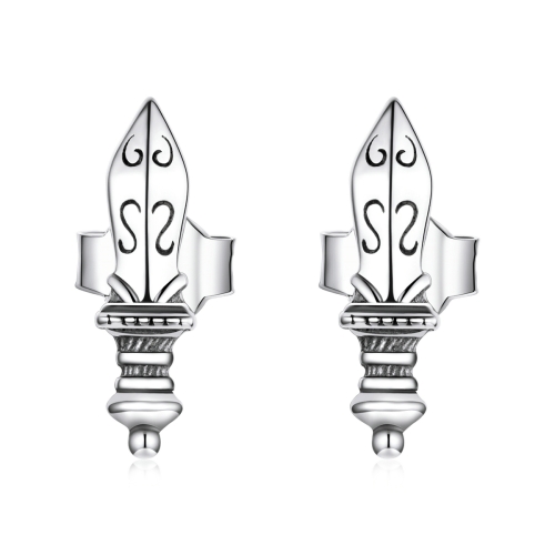 

S925 Sterling Silver Creative Dagger Ear Studs Women Earrings