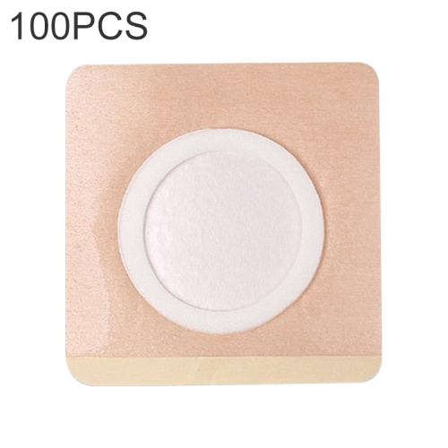 

100 PCS 042 Spunlace Non-woven Stickers Anti-osmosis Three-volt Belly Button Plaster, Size:6x6x2cm(Square)