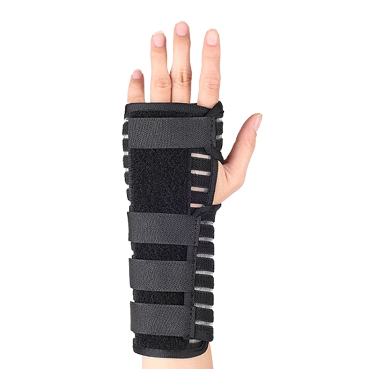 

025 Joint Sprain Protection Fixed Support Comfortable Adjustment Support Protector, Size:L(Black-Right)