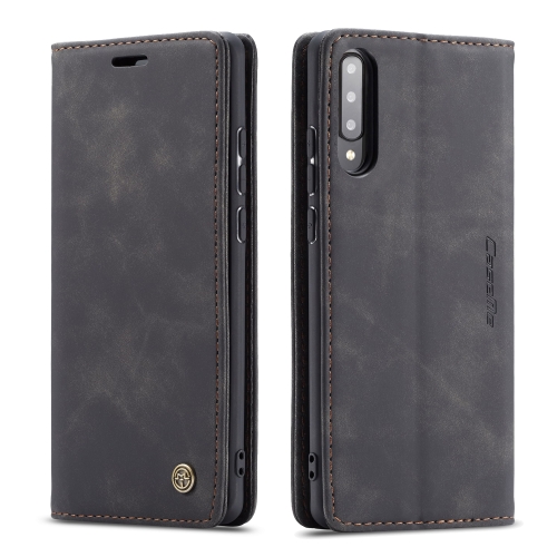 

For Galaxy A70s CaseMe-013 Multifunctional Horizontal Flip Leather Case with Card Slot & Holder & Wallet(Black)