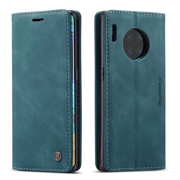 

For Huawei Mate 30 Pro 4G / 5G CaseMe-013 Multifunctional Horizontal Flip Leather Case with Card Slot & Holder & Wallet(Blue)