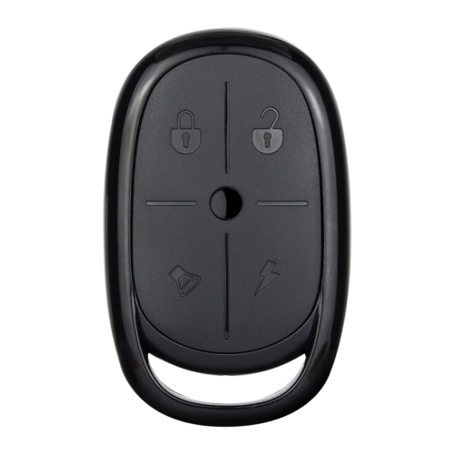 

AK-K2000812 4-button Copy Style Electric Barrier Garage Door Battery Car Key Remote Controller, Frequency:315MHZ(Black)