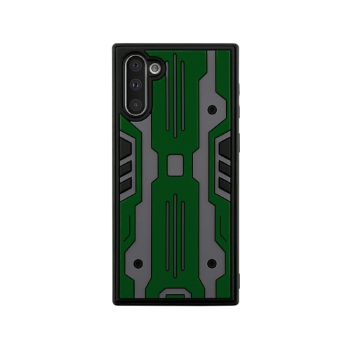 

For Samsung Galaxy Note10 Armor Matte PC + TPU Shockproof Case(Dark Green)