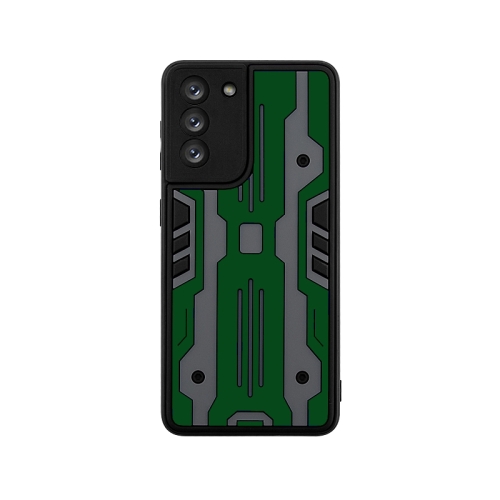 

For Samsung Galaxy S21 5G Armor Matte PC + TPU Shockproof Case(Dark Green)