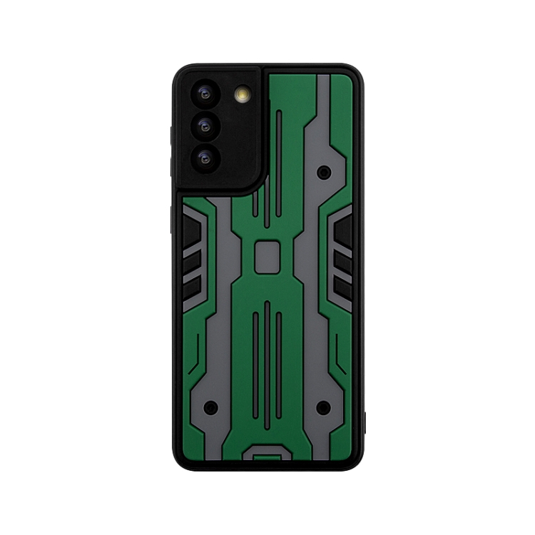 

For Samsung Galaxy S21+ 5G Armor Matte PC + TPU Shockproof Case(Dark Green)