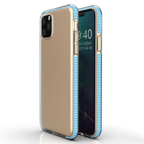 

For iPhone 11 Pro TPU Two-color Drop-proof Protective Case(Sky Blue)