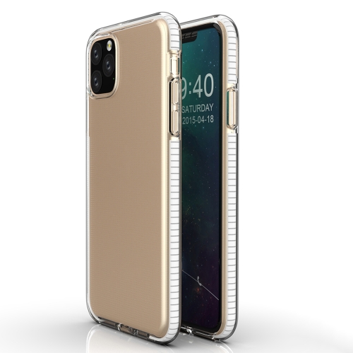 

For iPhone 11 Pro TPU Two-color Drop-proof Protective Case(White)