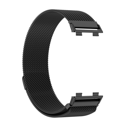 

For OPPO Watch 2 42mm Milan Metal Replacement Strap Watchband(Black)