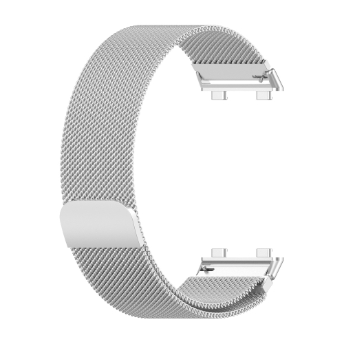 

For OPPO Watch 2 42mm Milan Metal Replacement Strap Watchband(Silver)