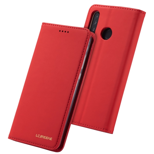 

For Huawei P30 Lite LC.IMEEKE LC-002 Series Skin Hand Feeling PU + TPU Horizontal Flip Leather Case with Holder & Card Slot & Wallet(Red)