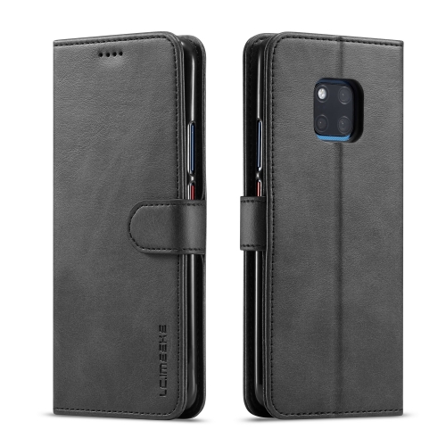 

For Huawei Mate 20 Pro LC.IMEEKE Calf Texture Horizontal Flip Leather Case, with Holder & Card Slots & Wallet(Black)