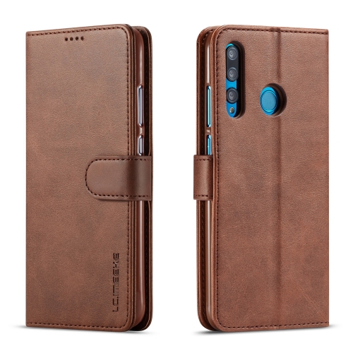 

For Huawei P Smart Plus (2019) / Honor 10i / 20i / Enjoy 9s / Maimang 8 LC.IMEEKE Calf Texture Horizontal Flip Leather Case, with Holder & Card Slots & Wallet(Brown)