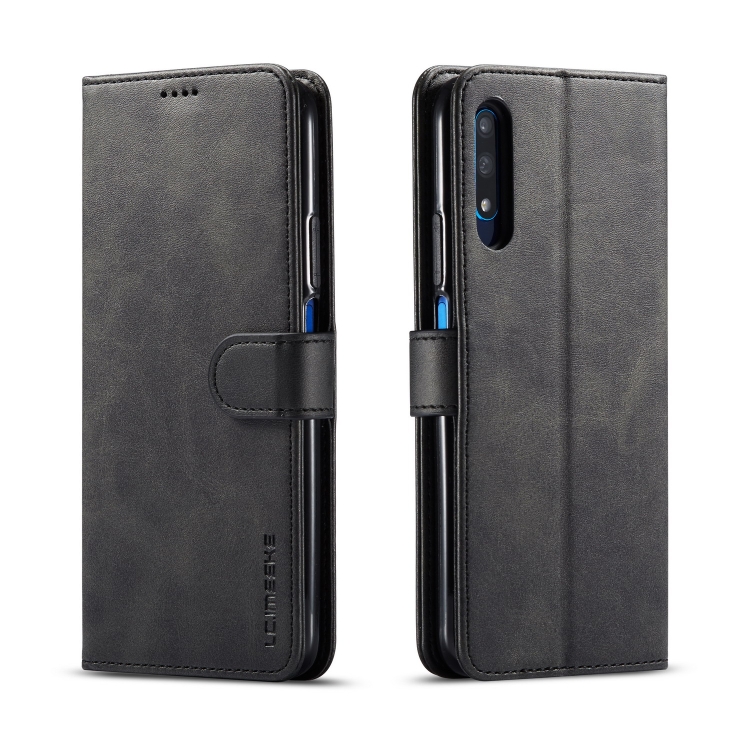 

For Huawei Honor 9X / 9X Pro LC.IMEEKE Calf Texture Horizontal Flip Leather Case, with Holder & Card Slots & Wallet(Black)