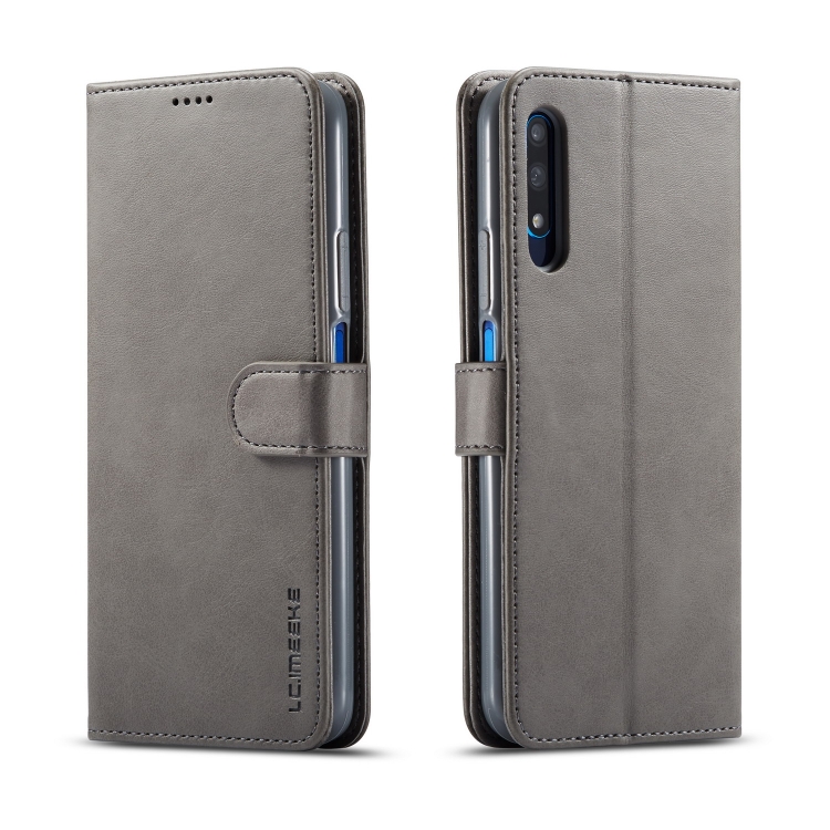 

For Huawei Honor 9X / 9X Pro LC.IMEEKE Calf Texture Horizontal Flip Leather Case, with Holder & Card Slots & Wallet(Grey)