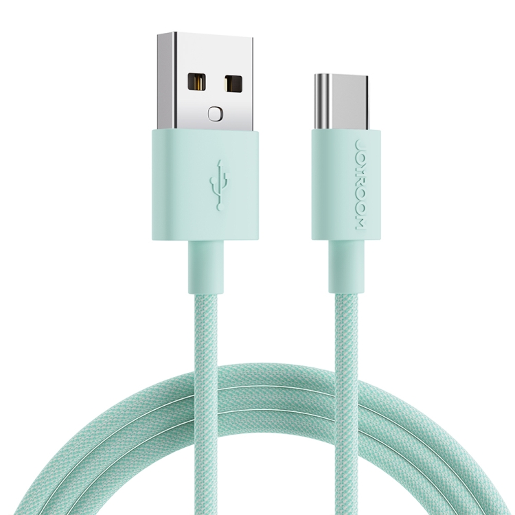 

JOYROOM S-1030M13 USB to USB-C / Type-C Colorful Fast Charging Data Cable, Cable Length:1m(Green)