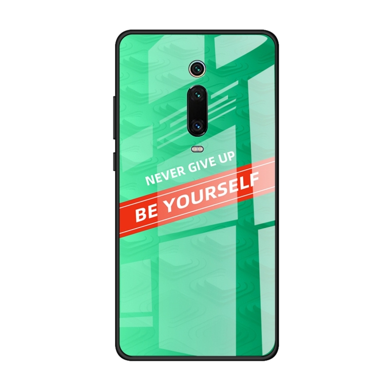 

For Xiaomi Redmi K20 Shockproof PC + TPU + Glass Protective Case(Green)