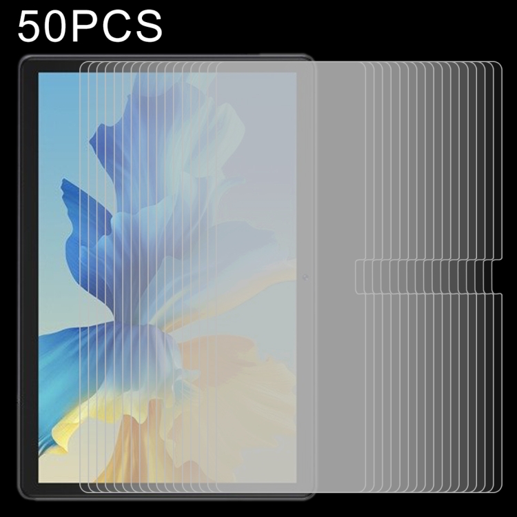 

For Cubot Tab 10 50 PCS 0.26mm 9H 2.5D Tempered Glass Film