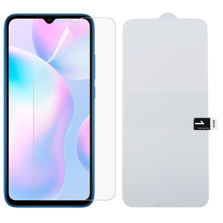 

For Xiaomi Redmi 9AT Full Screen Protector Explosion-proof Hydrogel Film