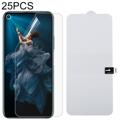 

For Honor 20 SE 25 PCS Full Screen Protector Explosion-proof Hydrogel Film