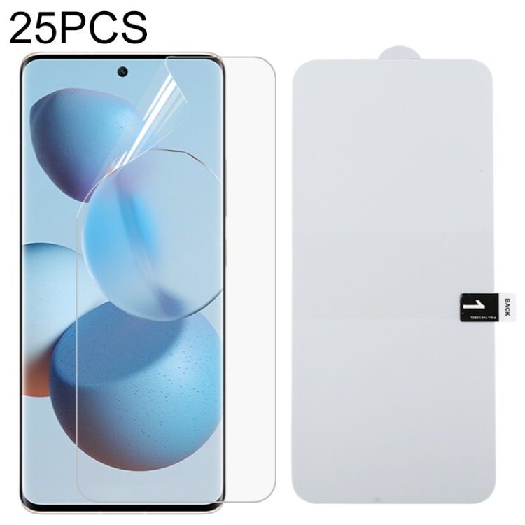 

For Xiaomi Civi 25 PCS Full Screen Protector Explosion-proof Hydrogel Film