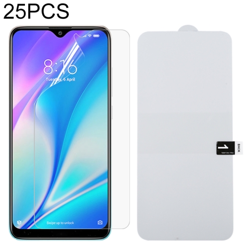 

For Xiaomi Redmi 8A Pro 25 PCS Full Screen Protector Explosion-proof Hydrogel Film