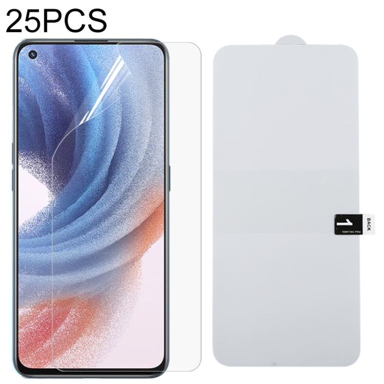 

For OPPO K9 Pro 25 PCS Full Screen Protector Explosion-proof Hydrogel Film