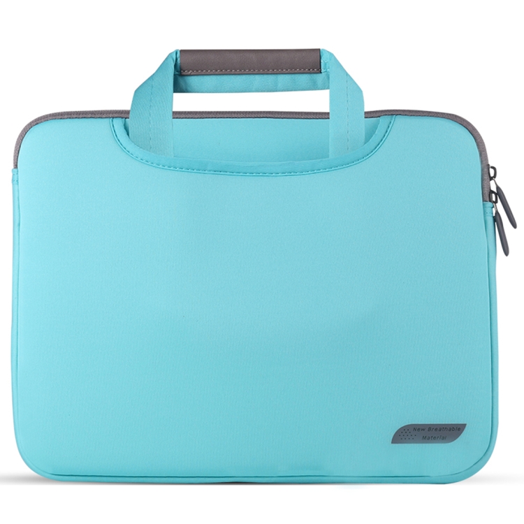 

For 15 inch Laptops Diving Fabric Laptop Handbag(Blue)