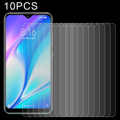 

For Xiaomi Redmi 8A Pro 10 PCS 0.26mm 9H 2.5D Tempered Glass Film