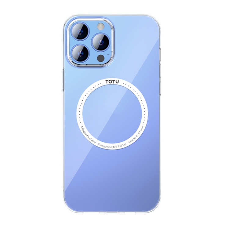 

TOTUDESIGN AA-177 Crystal Series MagSafe Magnetic Transparent PC Phone Case For iPhone 13 mini(Transparent)