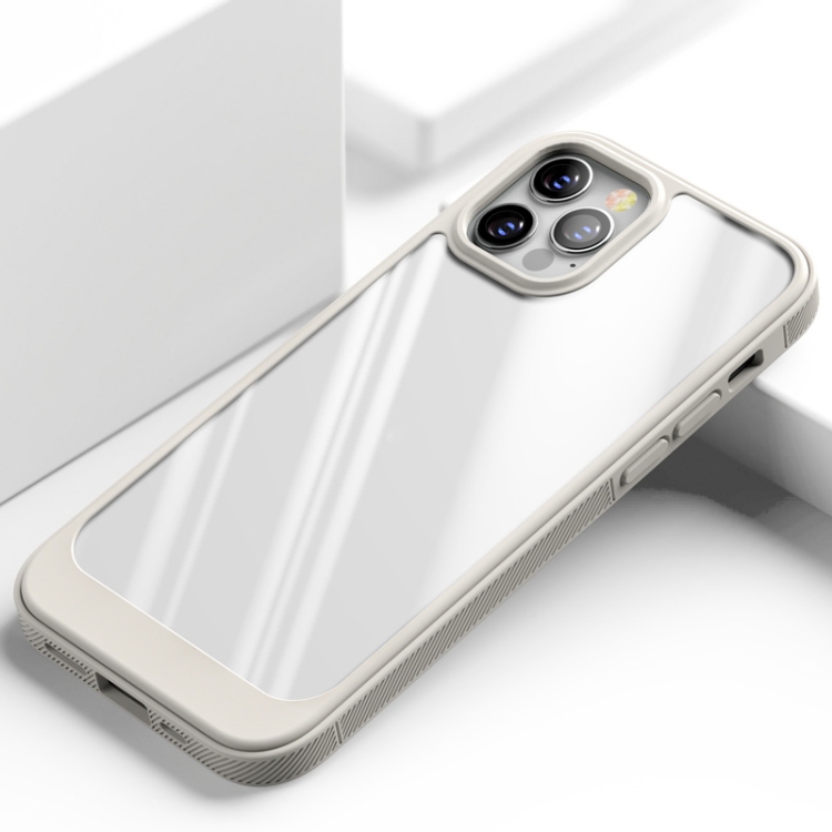 

mocolo K39 Primordial Dragon Shockproof TPU + PC Phone Protective Case For iPhone 13 Pro(White)