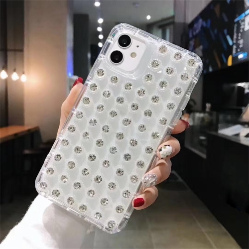 

Transparent Diamond TPU Shockproof Phone Case For iPhone 13 Pro