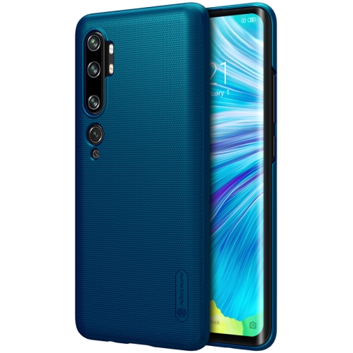 

For Xiaomi Mi Note 10 & CC9 Pro NILLKIN Frosted Concave-convex Texture PC Protective Case(Blue)