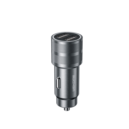 

WK WP-C32 Car Youpin Series 12W DC12V-24V Dual USB Metal Car Charger