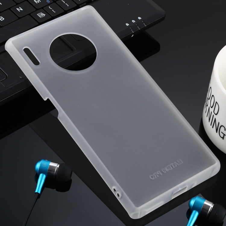 

For Huawei Mate 30 Pro Skin Hand Feeling Series Anti-fall Frosted PC+ TPU Case(Transparent)