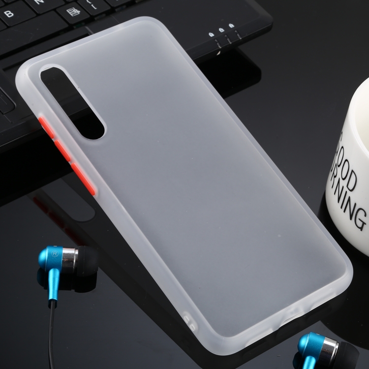 

For Huawei P20 Pro Skin Hand Feeling Series Anti-fall Frosted PC+ TPU Case(Transparent)