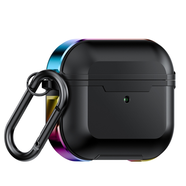

Aluminum Alloy Anti-fall Earphones Case with Hook For AirPods 3(Colorful)