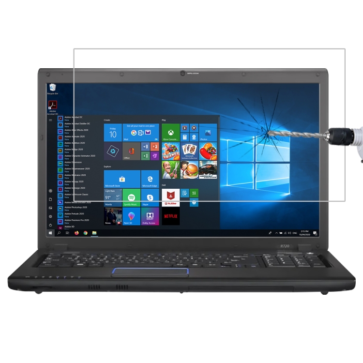 

For Samsung R720-FS06 17.3 inch Laptop Screen HD Tempered Glass Protective Film