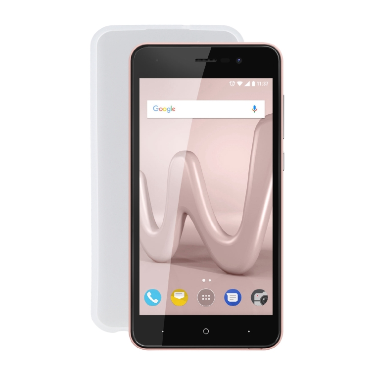 

TPU Phone Case For Wiko Lenny4(Transparent White)