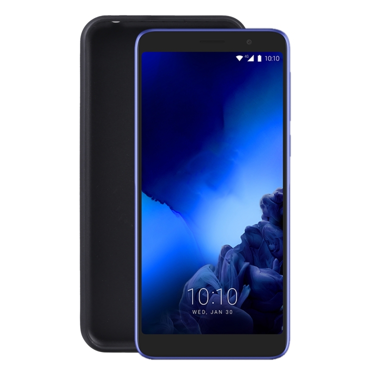 

TPU Phone Case For Alcatel 1X 2019(With Fingerprints)(Black)