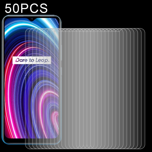 

For OPPO Realme C25Y 50 PCS 0.26mm 9H 2.5D Tempered Glass Film