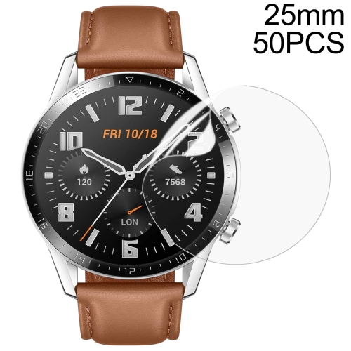 

D25mm 50 PCS TPU Round HD Soft Hydrogel Film Watch Screen Protector