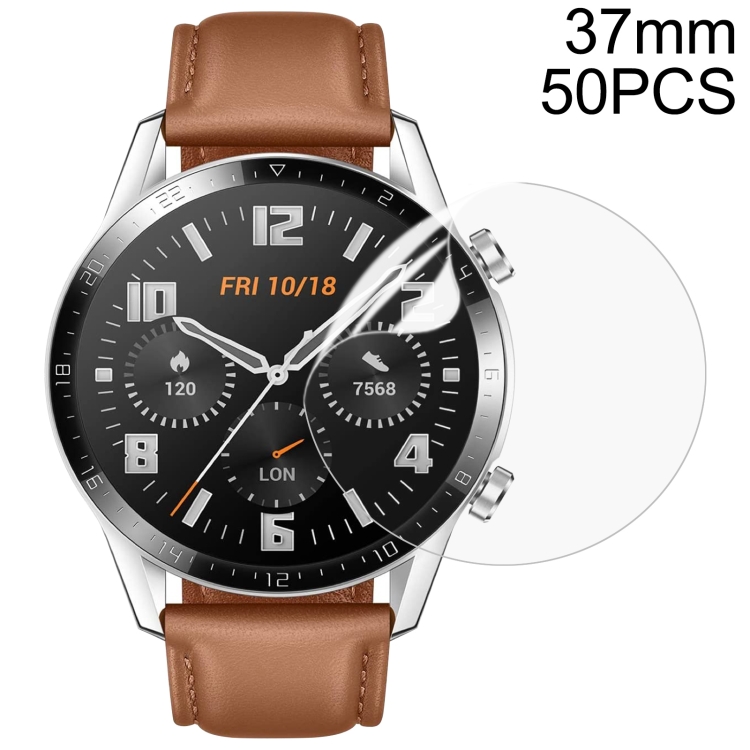 

D37mm 50 PCS TPU Round HD Soft Hydrogel Film Watch Screen Protector