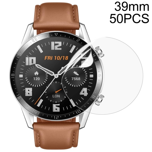 

D39mm 50 PCS TPU Round HD Soft Hydrogel Film Watch Screen Protector