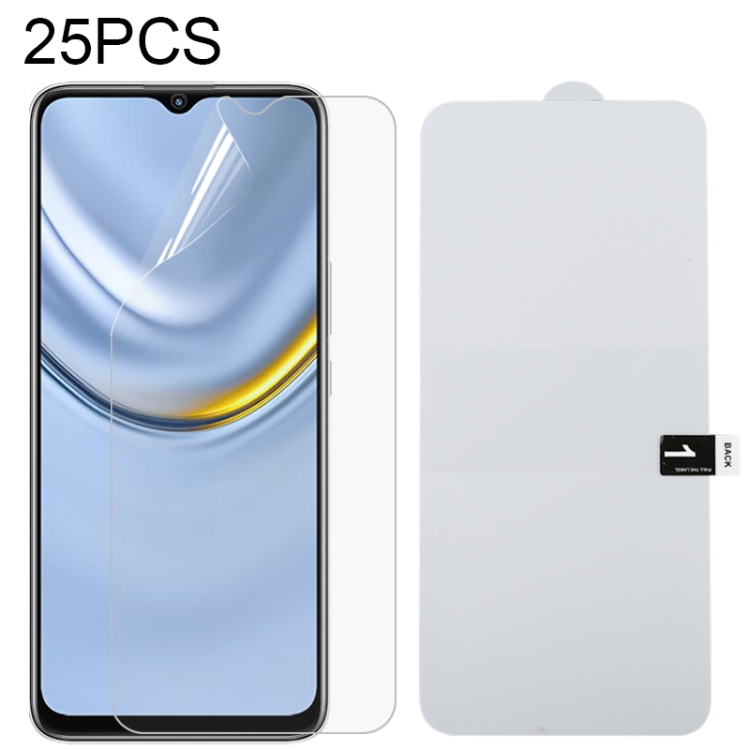 

For Honor Play 20 25 PCS Full Screen Protector Explosion-proof Hydrogel Film