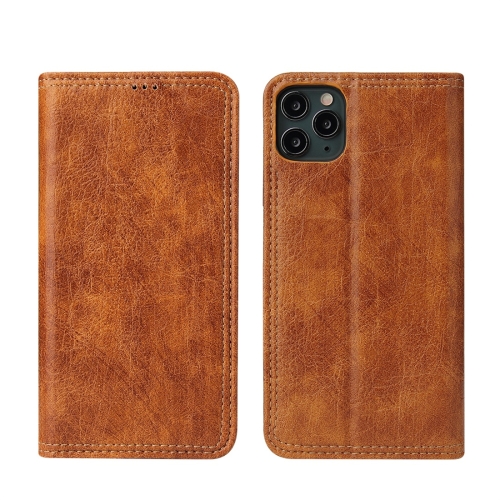 

For iPhone 11 Pro Max Retro Tree Bark Texture PU Magnetic Horizontal Flip Leather Case with Holder & Card Slots & Wallet(Khaki)