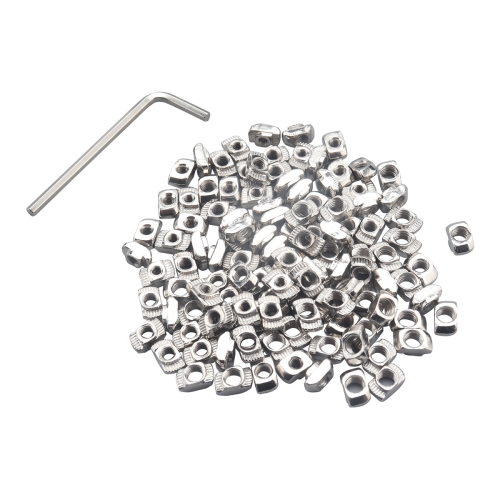

A5551 100 in 1 M5 European Standard T-shape Slide Nut with Wrench